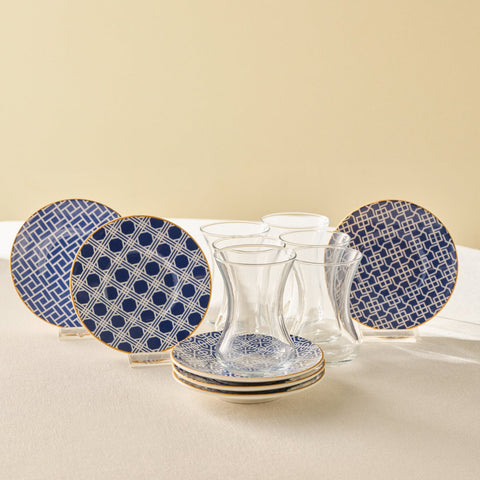 Karaca Doris 6-teiliges Teeset