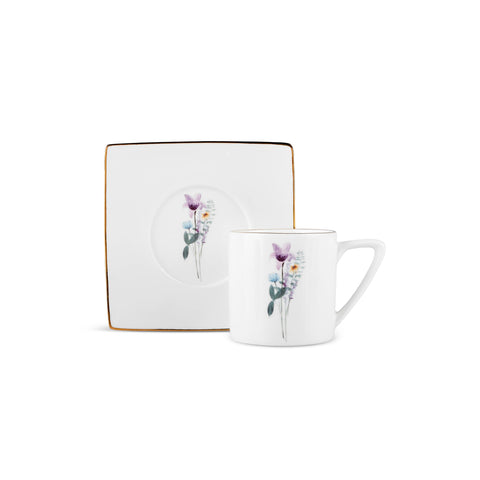 Karaca Valencia 6 Person Kaffee Tasse Set 120 Ml