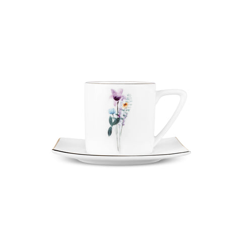 Karaca Valencia 6 Person Kaffee Tasse Set 120 Ml