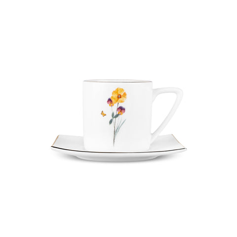 Karaca Valencia 6 Person Kaffee Tasse Set 120 Ml
