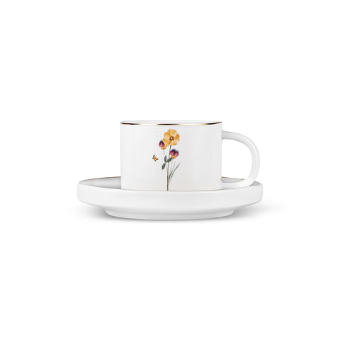 Karaca Valencia 6 Person Kaffee Tasse Set 90 Ml