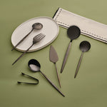 Karaca Orion Schwarz 7-teiliges Service-Set