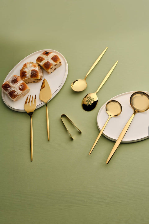 Karaca Orion Shiny Gold 7-Teiliges Service Set