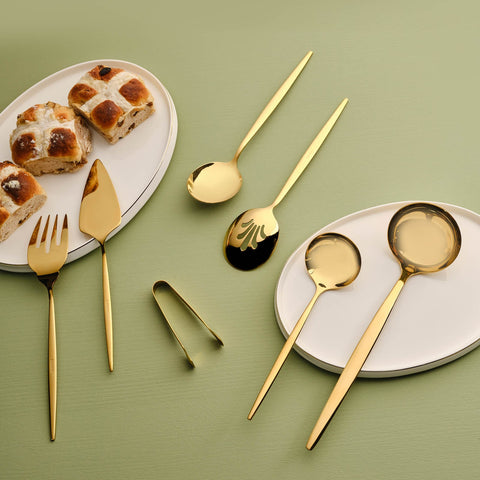Karaca Orion Shiny Gold 7-Teiliges Service Set