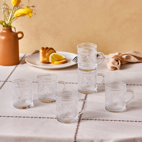 Karaca Margo 6-teiliges Teeglas-Set