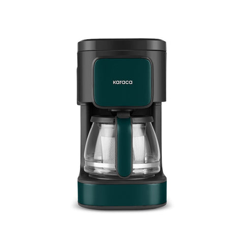 Karaca Just Coffee Aroma 2 in 1 Filterkaffee- und Teebrühmaschine Pine Green