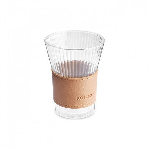 Karaca Leder Cool Touch Latte Glas 210 Ml Braun