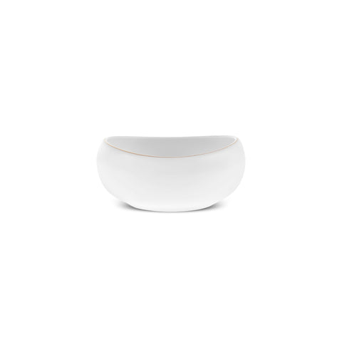 Karaca Stream Bone China Hole Gold 24-teiliges Tafelservice für 6 Personen, Mehrfarbig