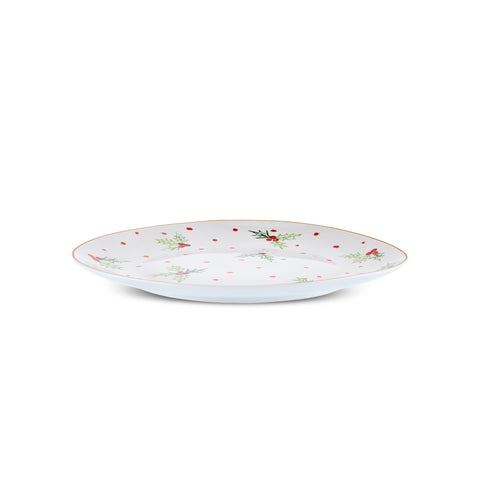 KARACA New Year 25 Kokina Servierteller 27 cm