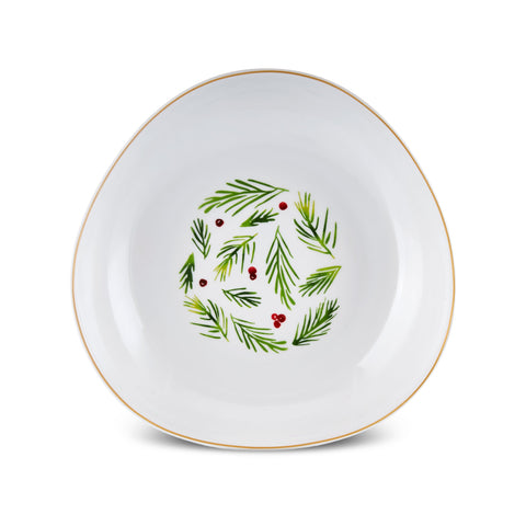 KARACA New Year Kokina 21 cm Suppenteller