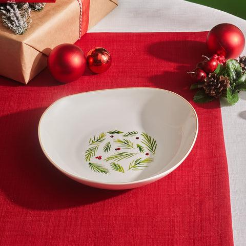KARACA New Year Kokina 21 cm Suppenteller