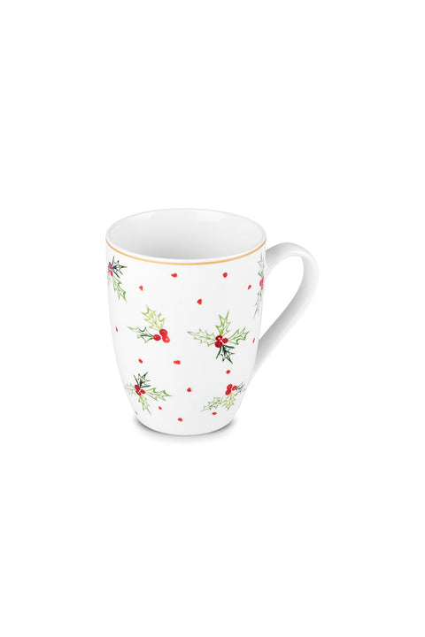 KARACA New Year Kokina Rote Punkte 350 ml Becher