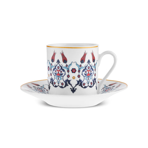 Karaca Haliç Tassen-Set für 6 Personen, 80 ml