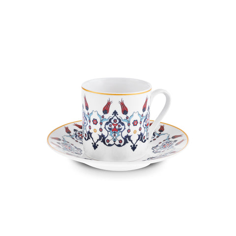 Karaca Haliç Tassen-Set für 6 Personen, 80 ml