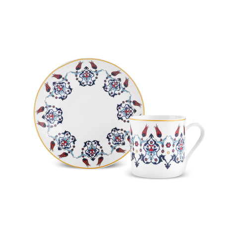 Karaca Haliç Tassen-Set für 6 Personen, 80 ml