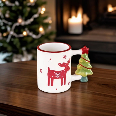 Karaca New Year 25 Rentier Becher