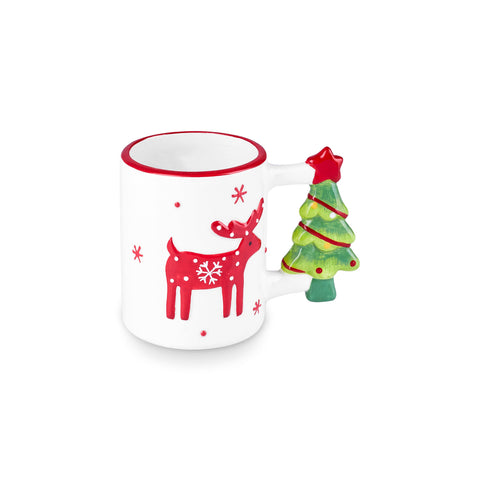 Karaca New Year 25 Rentier Becher