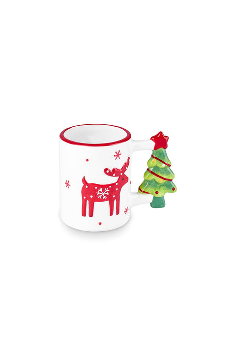 Karaca New Year 25 Rentier Becher