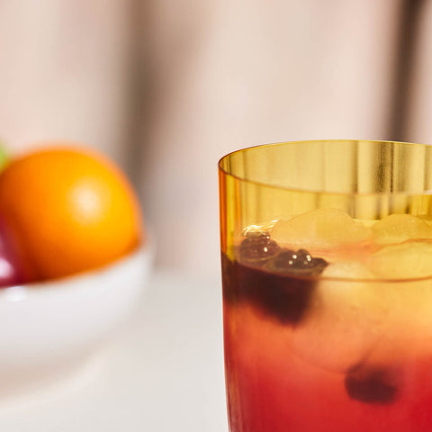 Karaca Dolce Soft Drink Glas 350 Ml Gelb&nbsp;