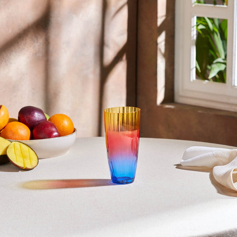 Karaca Dolce Soft Drink Glas 350 Ml Gelb&nbsp;