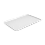 Karaca Epsilon White Rechteckige Servierplatte, 44 Cm