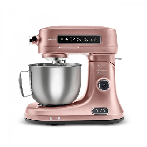 Karaca Pro Artisan Küchenmaschine mit Timer- und Waagenfunktion – Rosegold