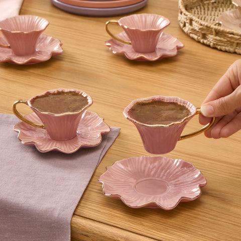 Karaca Bliss 90 ml 6-teiliges Kaffeeset