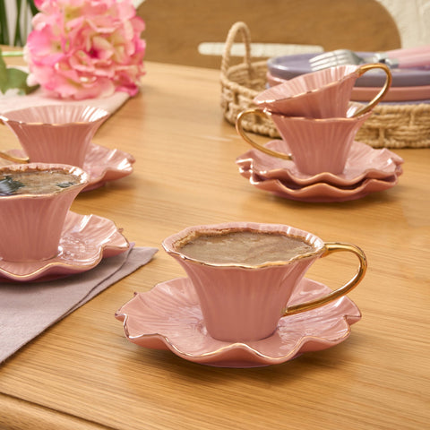 Karaca Bliss 90 ml 6-teiliges Kaffeeset