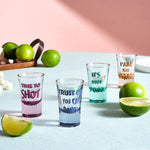 Karaca Shotless 34 ml 4-teiliges Gläser-Set