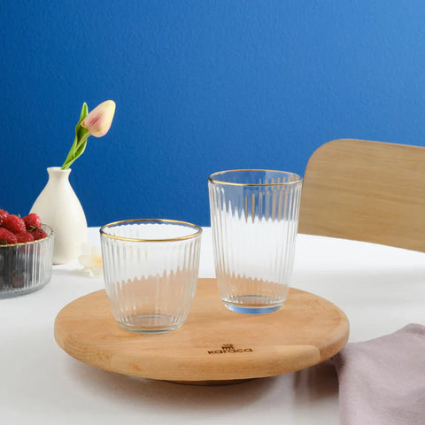 Karaca Charm 6-teiliges wasserglas-set, 295ml