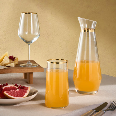 Karaca Orlando 12-Personen 25-Teiliges Glas-Set