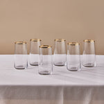Karaca Orlando 520 Ml 6 Teiliges Getränkeglas