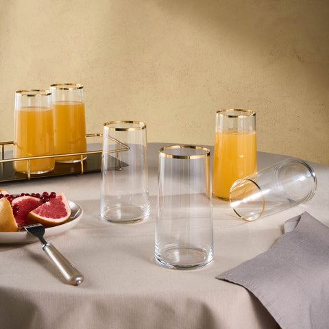 Karaca Orlando 520 Ml 6 Teiliges Getränkeglas