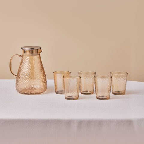 Karaca Luminous 7-teiliges Glas-Set