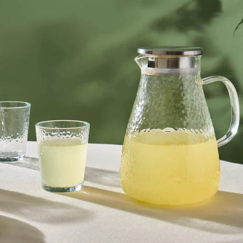 Karaca Luminous 7 Teiliges Glas Set Transparent