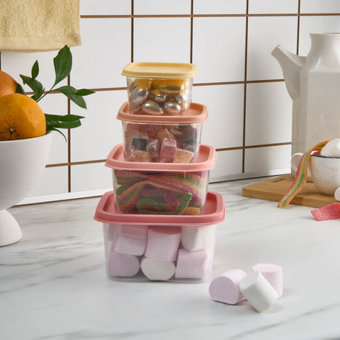 Karaca Dora Mini 4-teiliges Vorratsbehälter-Set