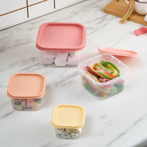 Karaca Dora Mini 4-teiliges Vorratsbehälter-Set
