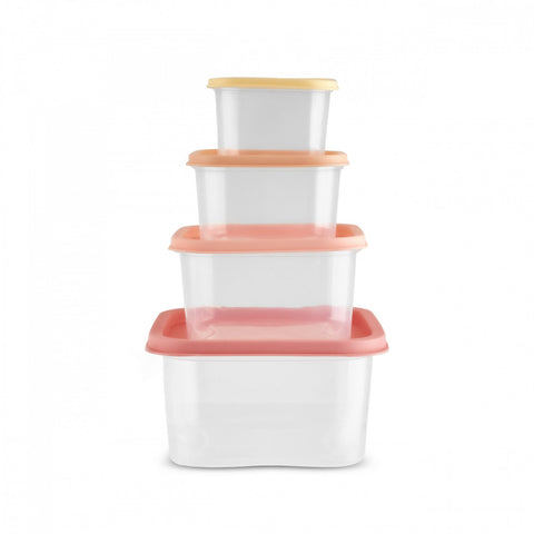 Karaca Dora Mini 4-teiliges Vorratsbehälter-Set