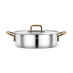 Karaca Maçka Stahltopf Gold 26 cm