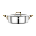 Karaca Maçka Induktionsboden Stahltopf 28 cm Gold