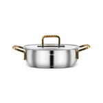 Karaca Maçka Stahlsahan 20 cm Gold