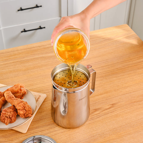 Karaca Mutfaksever Edelstahl Frittierpot 2L