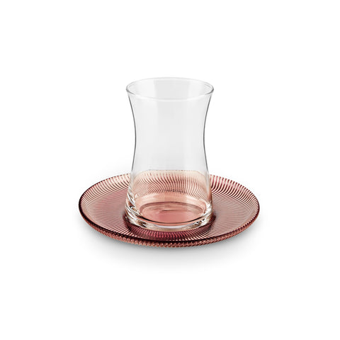Karaca Juliet Braun 6-Personen-Teeset