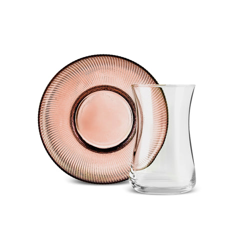 Karaca Juliet Braun 6-Personen-Teeset