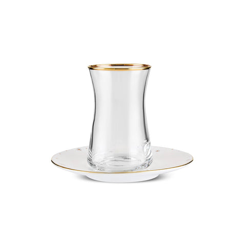 Karaca Fleur 12-Teiliges 6-Personen Tee-Set
