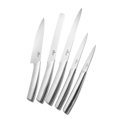 Karaca Venüs 6-teiliges Messer-Set im Glassblock
