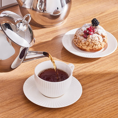 Karaca Layla turkish tea pot set metal