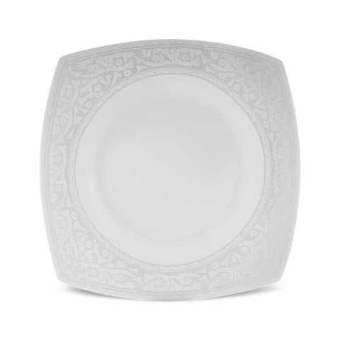 Karaca Fine Pearl Roma 26-Teiliges 6-Personen Frühstücksset Quadrat