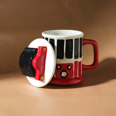Karaca Taksim Tasse mit Deckel