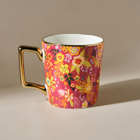 Karaca Blume J Brief Tasse 350 ml